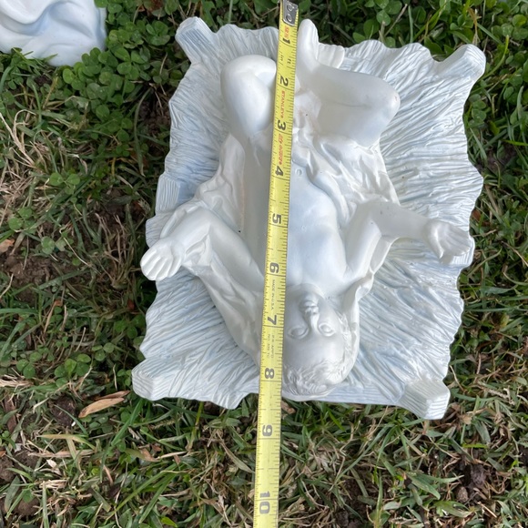 Vintage XL Nativity 21” Ceramic Molds Joseph, Mary & Baby Jesus - Picture 11 of 11